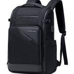 ARCTIC HUNTER τσάντα πλάτης B00675 με θήκη laptop 15.6", USB, 15L, μαύρη