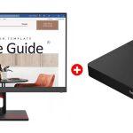 LENOVO PC ThinkSmart Core 11RVS02700 με οθόνη S24i-30 24" IPS, i5-1145G7E, 8GB/256GB SSD