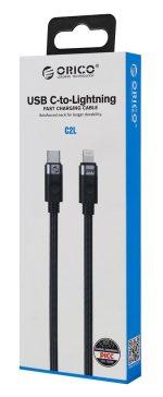 ORICO καλώδιο Lightning σε USB-C C2L, 29W, 480Mbps, 1m, μαύρο - Image 5