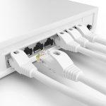 POWERTECH καλώδιο δικτύου CAB-N360, Cat 5e U/UTP, CCA, 100Hz, 10m, λευκό - Image 2