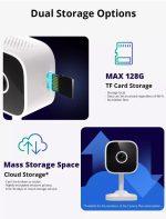 SONOFF smart κάμερα CAM-S2, 2MP, WiFi, SD - Image 3