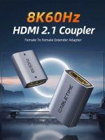 CABLETIME αντάπτορας HDMI CT-HEF8K-AG, 8K/60Hz, 4K/120Hz, 48 Gbps, γκρι - Image 3