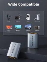 CABLETIME αντάπτορας HDMI CT-HEF8K-AG, 8K/60Hz, 4K/120Hz, 48 Gbps, γκρι - Image 6