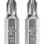DELI σετ μύτες κατσαβιδιού DL251001, μαγνητικές, PH1x25mm, 2τμχ