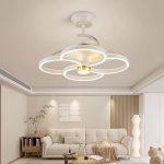 POWERTECH ανεμιστήρας οροφής HLL-0147 με LED φως, 120W, Φ65x45cm, λευκός - Image 2