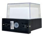 POWERTECH LED φωτιστικό τοίχου HLL-0157, 7W, 4000K, 560lm, IP65, μαύρο - Image 4