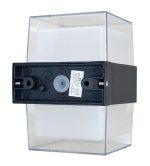 POWERTECH LED φωτιστικό τοίχου HLL-0159, 14W, 4000K, 1190lm, IP65, μαύρο - Image 3