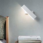 POWERTECH LED φωτιστικό τοίχου HLL-0171, 15W, 4000K, 1200lm, περιστρεφόμενο, λευκό - Image 2