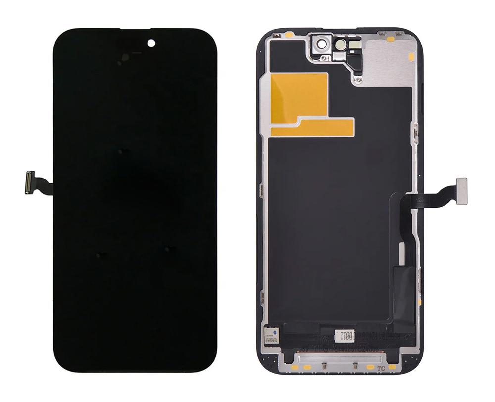 ILCD-027 TW INCELL LCD για iPhone 14 Pro, camera-sensor ring, earmesh, μαύρη - Image 1