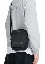 ARCTIC HUNTER τσάντα ώμου K00063 με θήκη tablet, 4L, μαύρη - Image 6