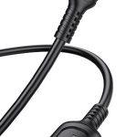 KAKUSIGA καλώδιο micro USB σε USB KSC-805, 2.4A, 480Mbps, 1m, μαύρο