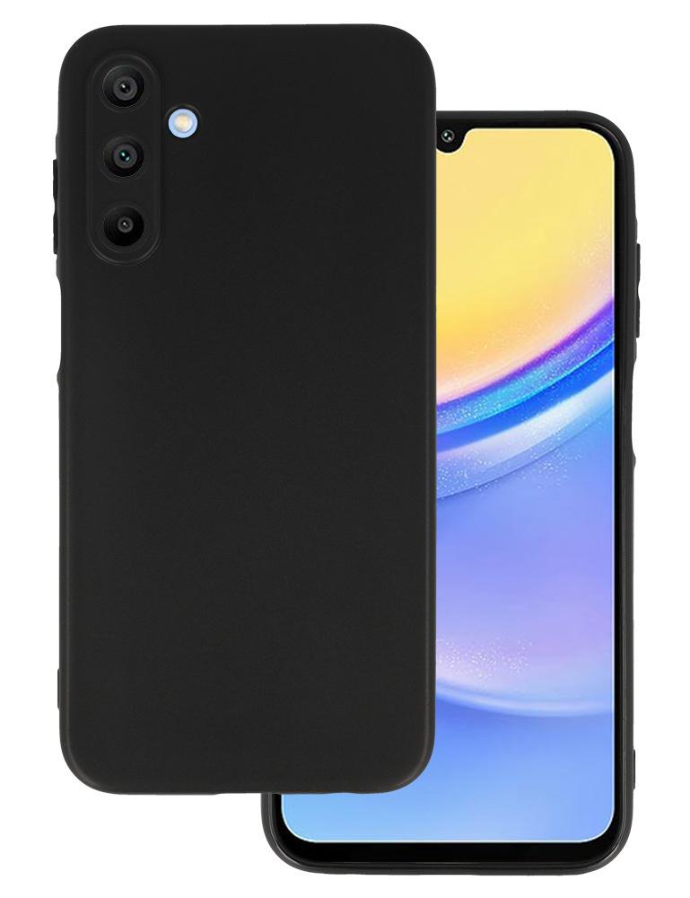 MOB-1971 POWERTECH θήκη MATT MOB-1971 για Samsung Galaxy A15 4G/5G, μαύρη - Image 1