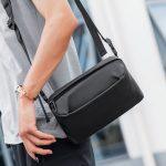 MARK RYDEN τσάντα ώμου MR8616, με θήκη tablet 7.9", 4L, αδιάβροχη, μαύρη - Image 5