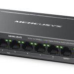 MERCUSYS Desktop Switch MS110CMP, 8x 10/100Mbps PoE+, 2x Gigabit, Ver. 1.0