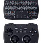 RIITEK ασύρματο gamepad & πληκτρολόγιο RK707, backlit, 2.4GHz, μαύρο