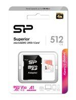 SILICON POWER κάρτα μνήμης microSDXC Superior, 512GB, C10 UHS-I U3 A1 V30 - Image 3