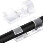 POWERTECH οργανωτής καλωδίων TIES-031, 3.3x1.3x1.2cm, διαφανές, 12τμχ