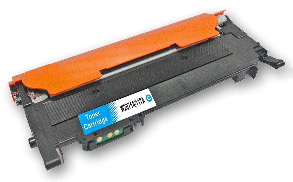 TONT-W2071A-117A-C Συμβατό toner για HP, W2071A-117A, 700 σελίδες, κυανό - Image 1