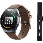 MIBRO smartwatch Lite 3 με 2x λουράκια, heart rate, 1.3" AMOLED, 2 ATM, γκρι/καφέ