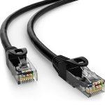POWERTECH καλώδιο δικτύου CAB-N407, Cat 6 U/UTP, CCA, 250Hz, 7.5m, μαύρο