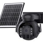 SECTEC smart ηλιακή κάμερα ST-515C-3M-5W-BK, 3MP, WiFi, SD, PTZ, IP65
