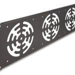 DELOCK κάλυμμα για 3x 120mm ανεμιστήρες 66747 για rack 19"/3U, μεταλλικό, μαύρο