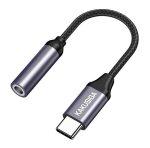 KAKUSIGA αντάπτορας USB-C σε 3.5mm KSC-428, γκρι