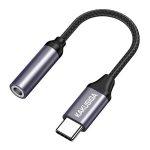 KAKUSIGA αντάπτορας USB-C σε 3.5mm KSC-428, γκρι