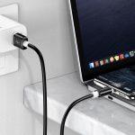 KAKUSIGA καλώδιο USB-C σε USB KSC-998, σιλικόνης, 5A, 480Mbps, 1m, λευκό - Image 3