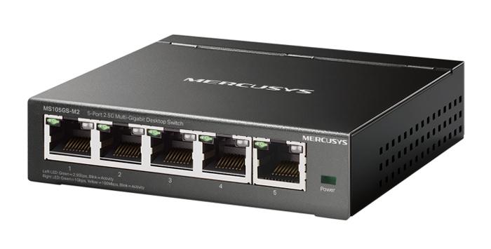 MS105GS-M2 MERCUSYS desktop switch MS105GS-M2, 5x 2.5Gbps θύρες, UN/1.0 - Image 1