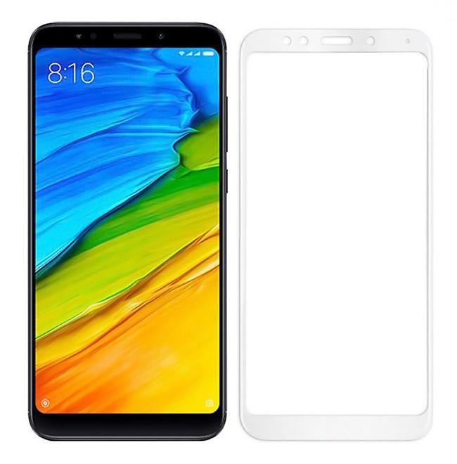 TGC-0297 POWERTECH Tempered Glass 5D Full Glue για Xiaomi Note 5 Qualcomm, λευκό - Image 1
