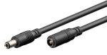 GOOBAY καλώδιο προέκτασης τροφοδοσίας 71401, 5.5x2.5mm, 3m, μαύρο