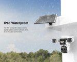VSTARCAM smart ηλιακή κάμερα BG621SR, triple lens, 2MP, 4G, SD, PTZ, IP66 - Image 5