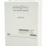 FOLKSAFE τροφοδοτικό συστημάτων CCTV FS-DC120805W, 8 εξόδων, 12V/5A, αδιάβροχο IP65