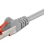 GOOBAY καλώδιο δικτύου 50889, CAT 6 S/FTP, copper, 250MHz, 5m, γκρι