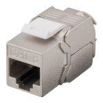 GOOBAY keystone module RJ45 CΑΤ 8.1 61129, STP, 2000 MHz, GHMT, ασημί