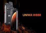 UNIWA smartphone W888, 6.3" HD+, 4/64GB, ηχείο 2W, Atex Zone 2, IP68, μαύρο - Image 2