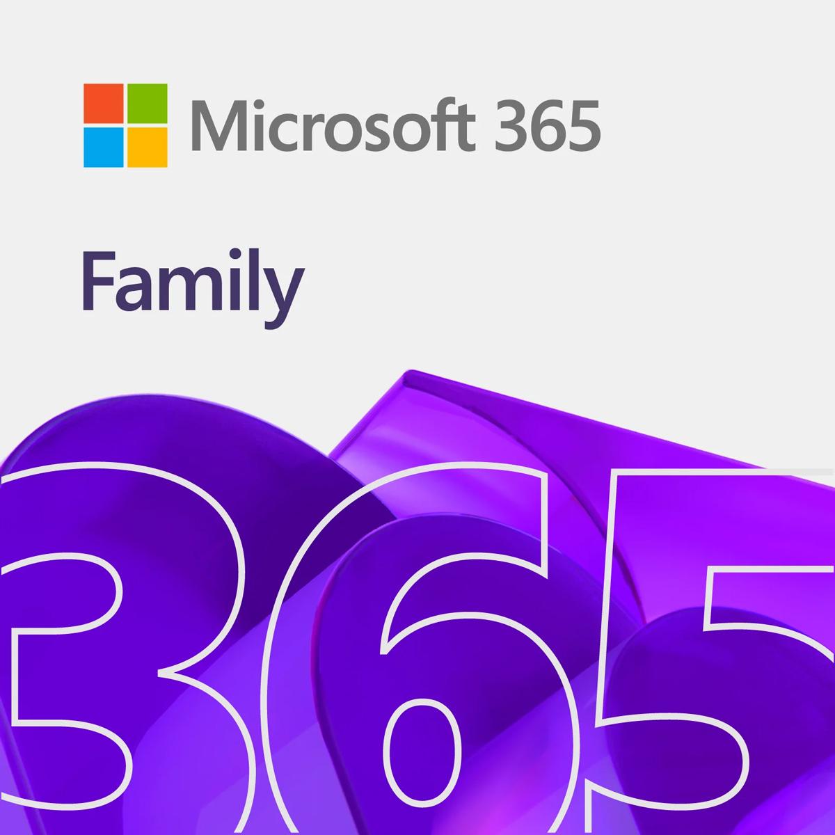 365-FAMILY-ESD MICROSOFT 365 Family ESD, έως 6 χρήστες, 1 έτος, Eurozone - Image 1