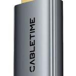CABLETIME αντάπτορας DisplayPort σε HDMI CT-DMHF4K-AG6, 4K/60Hz, γκρι