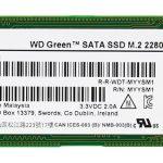 WD M.2 SATA III SSD Green WDS240G3G0B, 240GB, 545MBps, Factory Recertified