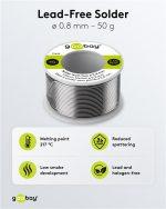 GOOBAY σύρμα συγκόλλησης 77422, Φ0.8mm, lead free, 50g - Image 3