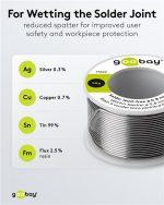 GOOBAY σύρμα συγκόλλησης 77422, Φ0.8mm, lead free, 50g - Image 4