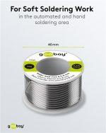 GOOBAY σύρμα συγκόλλησης 77422, Φ0.8mm, lead free, 50g - Image 5