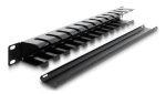 DELOCK cable management 67628 για rack 19"/1U, με βούρτσα προστασίας, μεταλλικό, μαύρο - Image 3