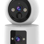 VSTARCAM smart κάμερα CB90DR, 2MP, dual lens, WiFi, PTZ, SD, 5200mAh backup battery