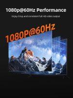 CABLETIME HDMI video extender CT-HEHD-FG60 μέσω καλωδίου RJ45, 1080p/60Hz, έως 60m - Image 3