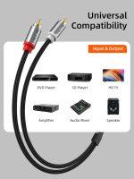 CABLETIME καλώδιο ήχου 2x RCA σε 2x RCA CT-RCA, 2m, μαύρο - Image 6