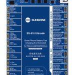 SUNSHINE tester μπαταριών SS-916 Ultra για Apple & Android smartphone, V3.0
