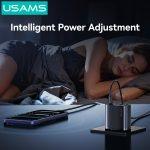 USAMS φορτιστής τοίχου CC330, 2x USB & 2x USB-C, 40W, GaN, μαύρος - Image 4