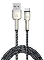 POWERTECH καλώδιο USB-C σε USB PTR-0199, PD 60W, 480Mbps, 1m, μαύρο/γκρι
